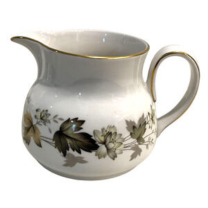 Royal Doulton CREAMER Larchmont Leaves Cream Pitcher Bone China England
